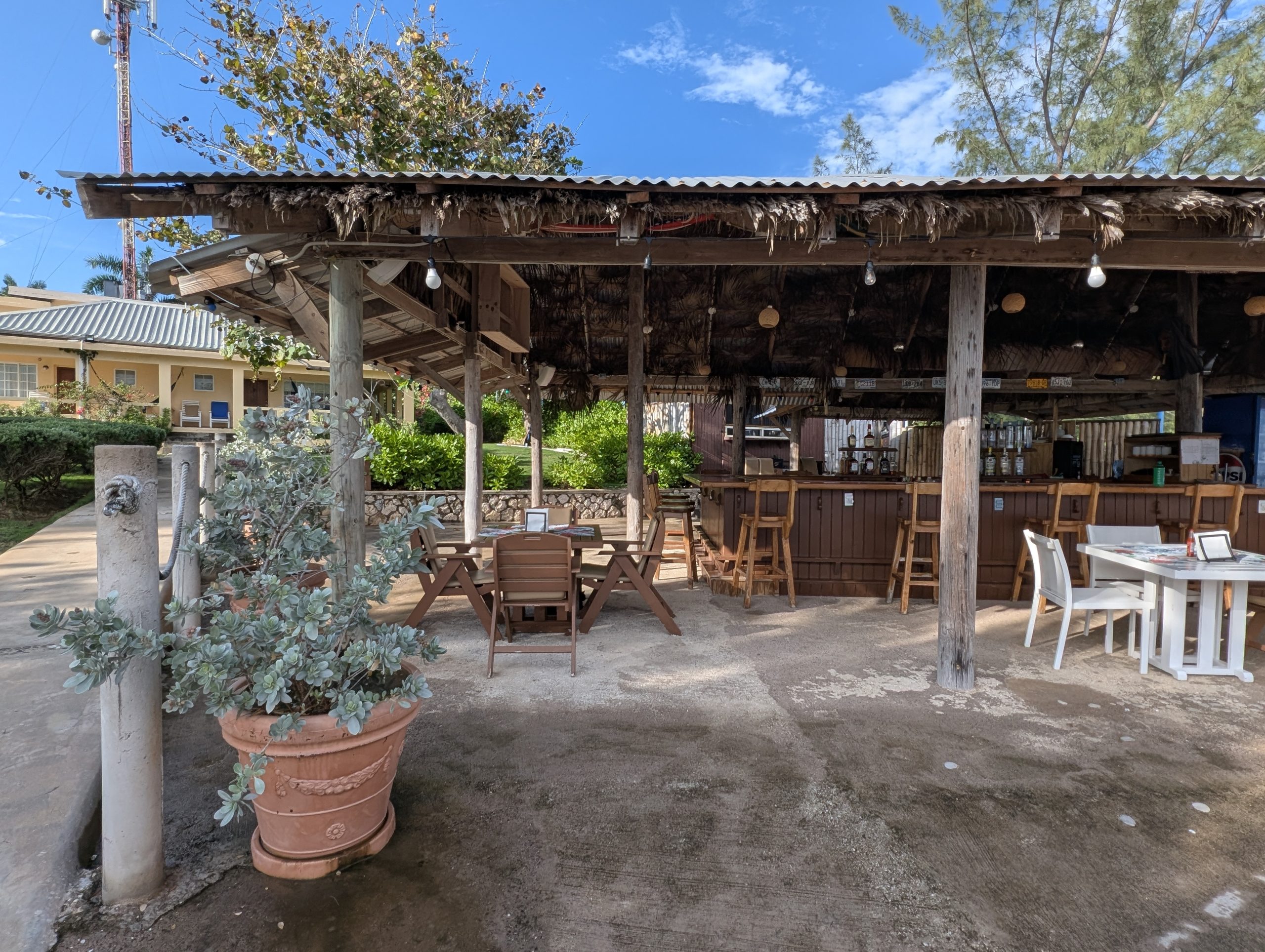 “Westender Inn restaurant with ocean views in Negril, Jamaica”