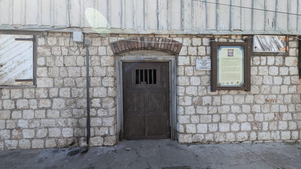 “Historic women’s jail in Port Royal where prisoners were mainly incarcerated for prostitution”