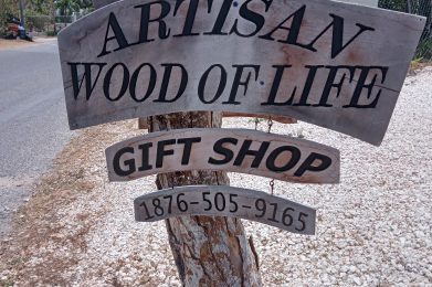 Artisan Wood of Life gift shop in Treasure Beach St Elizabeth Jamaica
